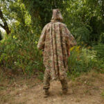 Poncho raincoat with sealed seams Kiborg Waterproof Multicam - Image 7