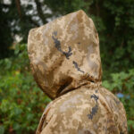 Poncho raincoat with sealed seams Kiborg Waterproof Pixel - Image 8