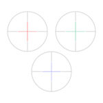 Prismatic riflescope SIGETA Prismatic 3.5x30 Mildot Red/Green/Blue - Image 9