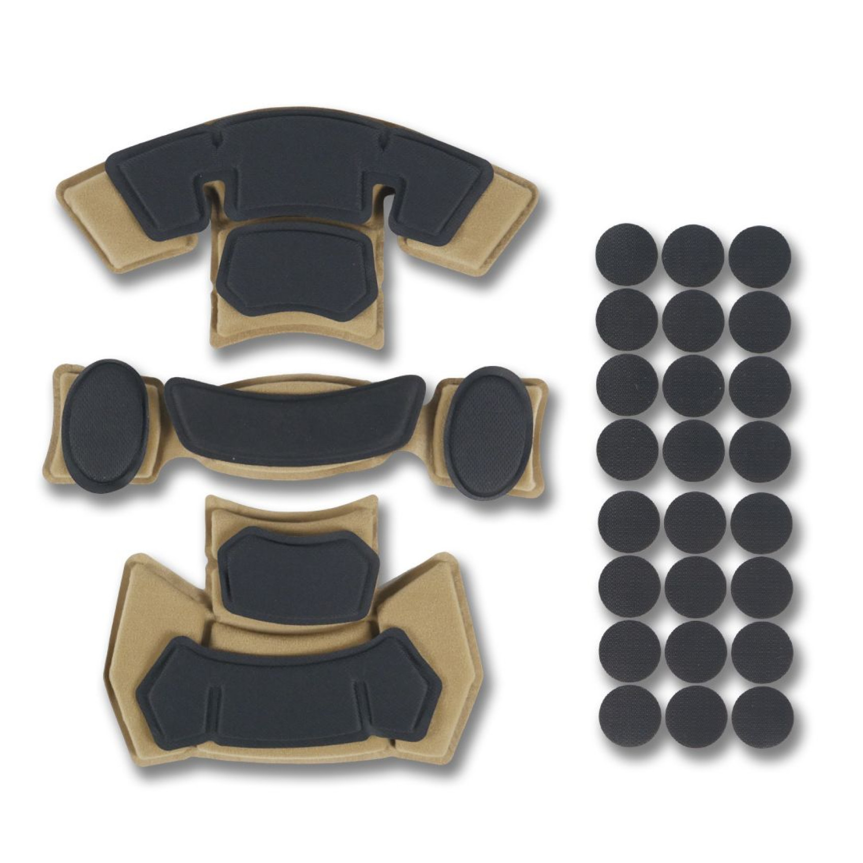 protiudarnі-podushky-dlya-sholoma-gen-3-coyote-1700x1700-1.jpeg Anti-shock cushions for helmet GEN.3 Coyote - Image 1