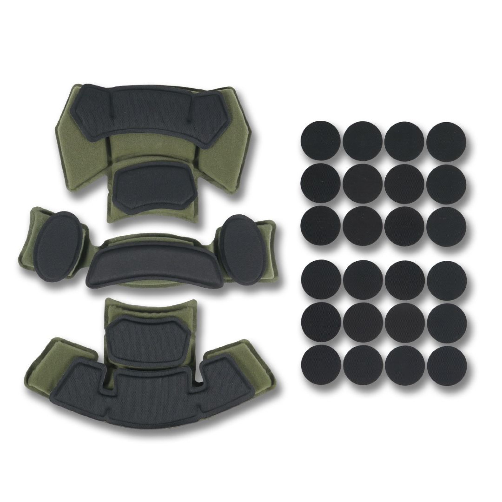 protiudarnі-podushky-dlya-sholoma-gen-3-hakі-1700x1700-1.jpeg Anti-shock cushions for helmet GEN.3 Олива - Image 1