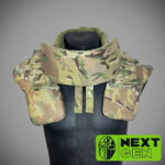 Next Gen Multicam Neck Protector with Class 1 ballistic protection - Image 2
