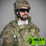 Next Gen Multicam Neck Protector with Class 1 ballistic protection - Image 7