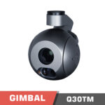 Q30TM gimbal camera, 30x optical zoom, Object GPS Coordinate Resolving and LRF Gimbal Camera