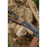 The Kiborg Gun Sling G-2 2-Point Strap with Triple-X Quick Adjustment Buckle Coyote - Image 10