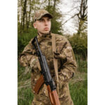 The Kiborg Gun Sling G-2 2-Point Strap with Triple-X Quick Adjustment Buckle Coyote - Image 7