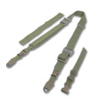 The Kiborg Gun Sling G-2 2-Point Strap with Triple-X Quick Adjustment Buckle Olive