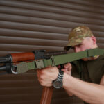 The Kiborg Gun Sling G-2 2-Point Strap with Triple-X Quick Adjustment Buckle Olive - Image 10