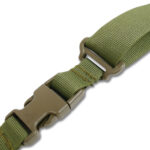 The Kiborg Gun Sling G-2 2-Point Strap with Triple-X Quick Adjustment Buckle Olive - Image 5