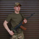 The Kiborg Gun Sling G-2 2-Point Strap with Triple-X Quick Adjustment Buckle Olive - Image 8
