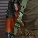The Kiborg Gun Sling G-2 2-Point Strap with Triple-X Quick Adjustment Buckle Olive - Image 9