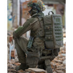 Large Malva Olive drone backpack - Image 6