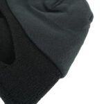 Kiborg Black fleece-knit balaclava hat - Image 9