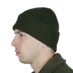 Kiborg Olive fleece-knit balaclava hat - Image 2