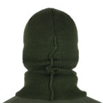 Kiborg Olive fleece-knit balaclava hat - Image 6