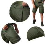 Camotec Ranger Twill Shorts Olive - Image 4
