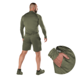 Camotec AeroFit shorts Olive - Image 3