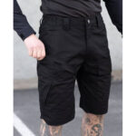 Cargo shorts Bezet Military Black - Image 3