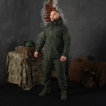 Camotec Defender 7 level Olive unisex pants - Image 2