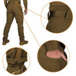 Camotec SoftShell Vent Mesh Coyote pants - Image 6
