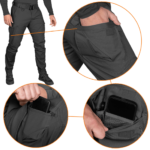 Pants Camotec Hertz Rip-Stop Stretch Black - Image 4