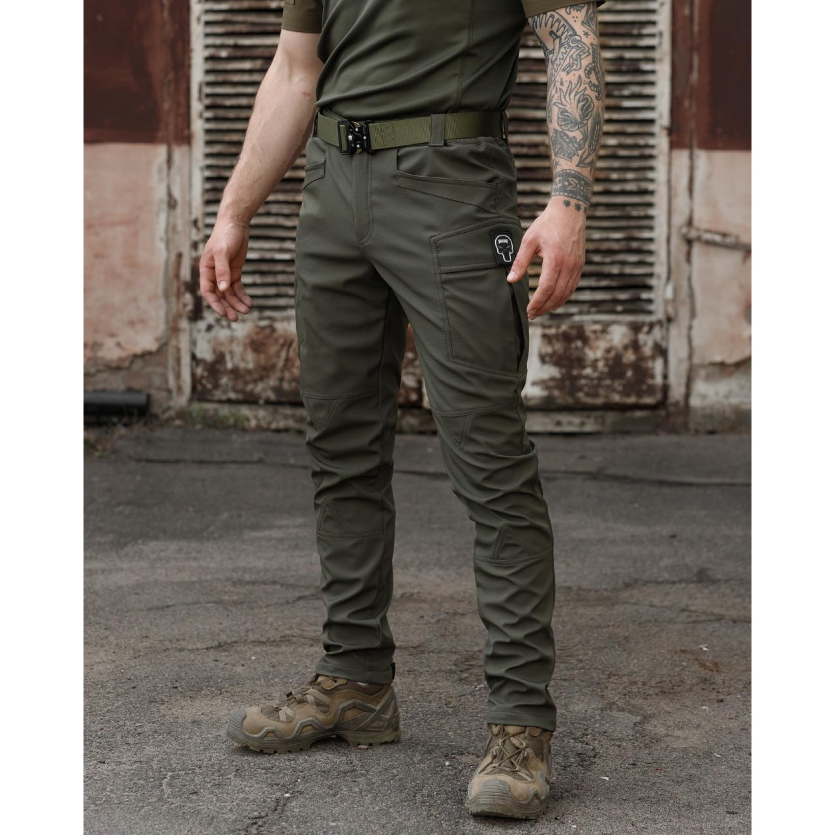 shtany-kargo-taktychni-bezet-kapelan-khaki2-1700x1700-1.jpeg Tactical cargo pants Bezet Chaplain Olive - Image 1