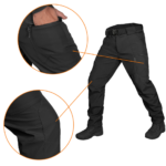 Camotec SoftShell Vent Black pants - Image 5