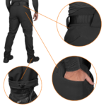 Camotec SoftShell Vent Black pants - Image 6