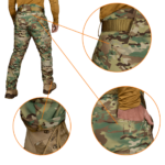 Camotec SoftShell Vent Multicam pants - Image 6