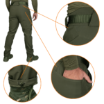Camotec SoftShell Vent Olive pants - Image 6