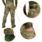 Camotec SoftShell Vent Pixel pants - Image 6