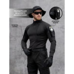 Tactical shirt Bezet Combat Black - Image 11