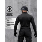 Tactical shirt Bezet Combat Black - Image 12