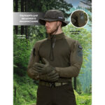 Tactical shirt Bezet Combat Khaki - Image 12