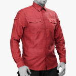 UATAC Plaid Red shirt - Image 2
