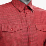 UATAC Plaid Red shirt - Image 5