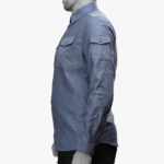 UATAC Plaid Blue shirt - Image 2