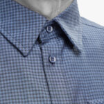 UATAC Plaid Blue shirt - Image 4