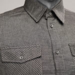 UATAC Plaid Grey shirt - Image 4