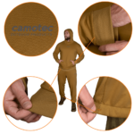 Sports suit Camotec Basic Hood 2.0 Coyote - Image 4