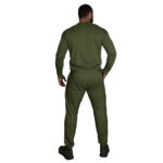 Camotec Basic Cotton Olive tracksuit - Image 2