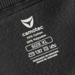 Camotec Basic 2.0 Black sweatshirt - Image 5