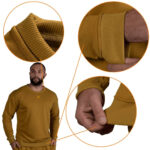 Camotec Basic 2.0 Coyote sweatshirt - Image 3
