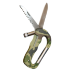 Tactical carabiner knife with LED flashlight DFP Multicam - Image 4