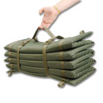 The Kiborg K-2 Olive tactical folding pad reinforced (20mm + sling) - Image 2