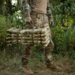The Kiborg K-2 ММ-14 Pixel tactical folding pad reinforced (20mm + sling) - Image 7