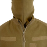 Tactical fleece jacket Militex Windproof mod.1 Coyote - Image 3
