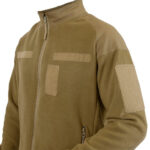 Tactical fleece jacket Militex Windproof mod.1 Coyote - Image 6