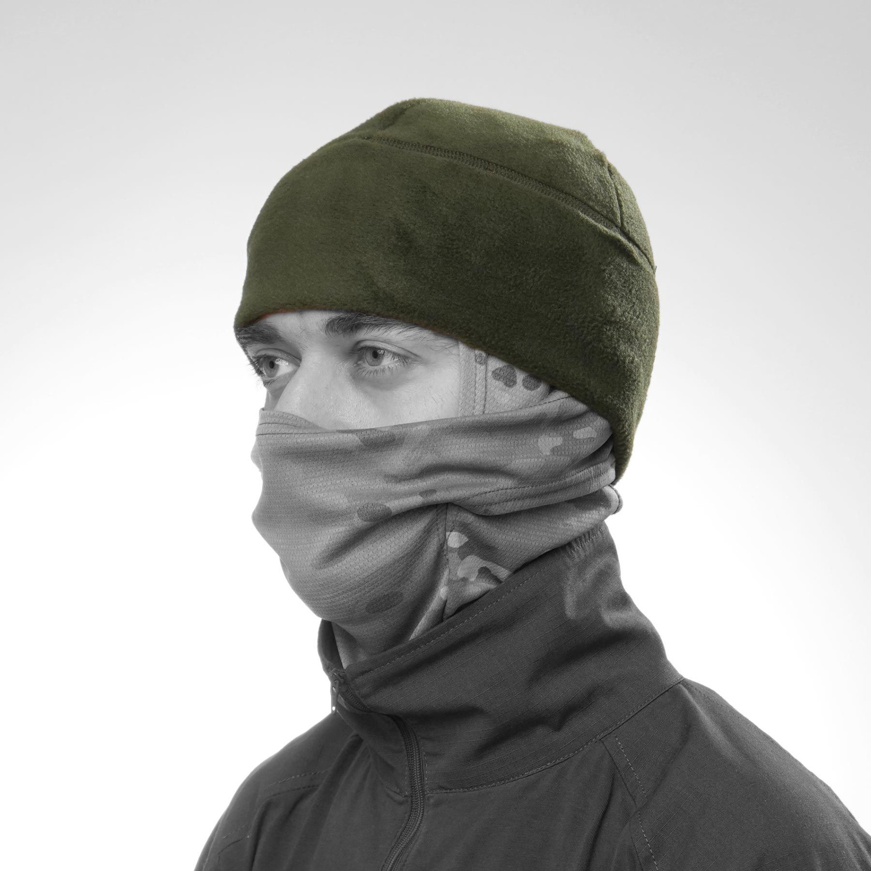taktychna-flisova-shapka-uatac-oliva-1-1700x1700-1.jpg Tactical fleece cap UATAC Olive - Image 1