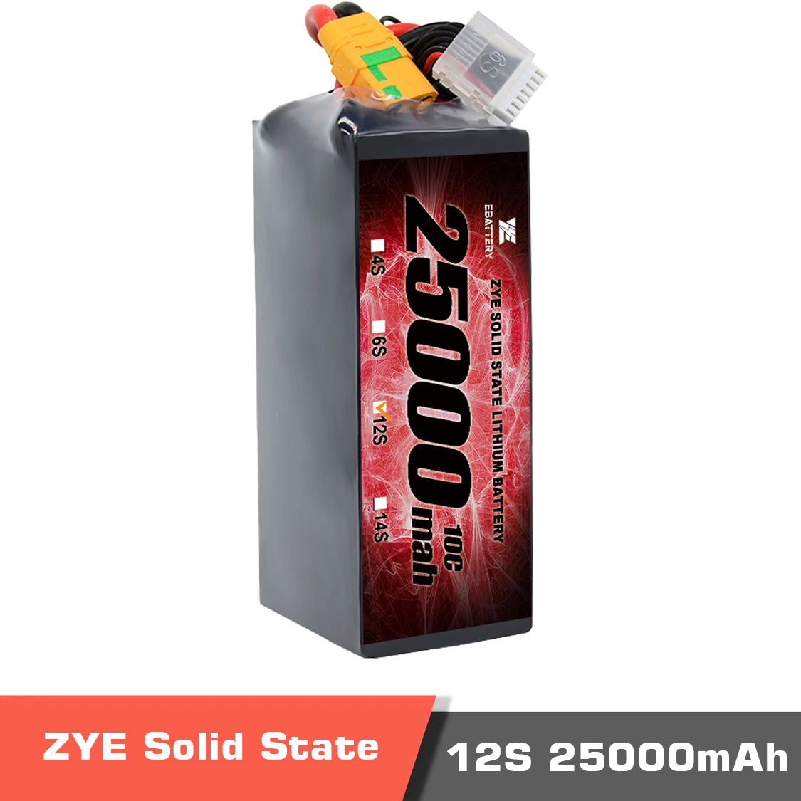 temp25000-12s.2.jpg ZYE Power Ultra HV battery 12s 25000mAh-Semi Solid-State Battery - Image 1